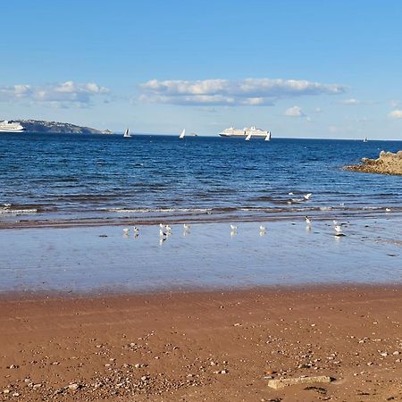 Seaspot Is A 1 Bed Annex Ground Floor Apartment At Stunning Broadsands Beach Nr Brixham! 처스턴페러스 외부 사진